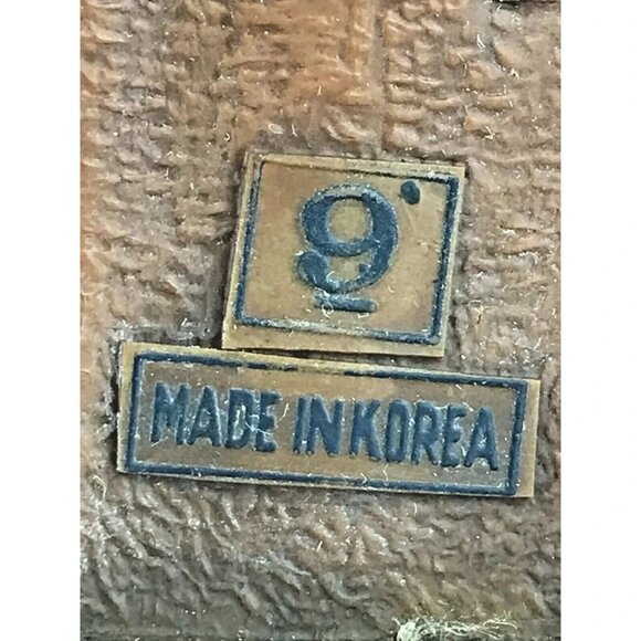 Sporto Womens Brown Blue Leather Lace Up‎ Low Top Casual Duck Shoes Size US 9 - Picture 8 of 9